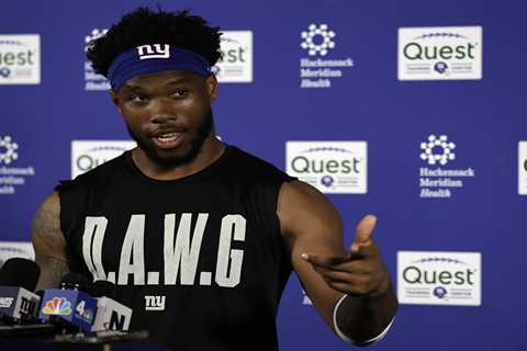 Tyrone Tracy, Cam Skattebo have potential to create Giants’ third iteration of ‘Thunder and..