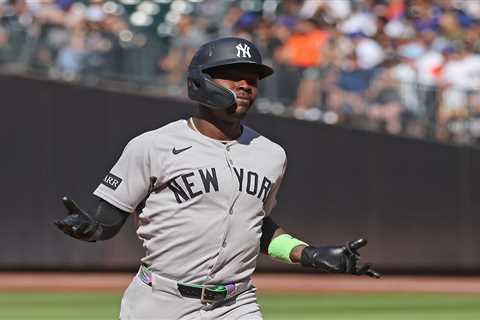 Yankees’ Jazz Chisholm out of lineup for Subway Series finale with shoulder issue