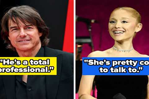 People Are Sharing The Surprisingly Wholesome Moments They Had With Celebrities, And Suddenly The..