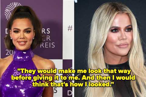 Khloé Kardashian Said She Had Filler Blindness And Was Consumed With Photo Editing