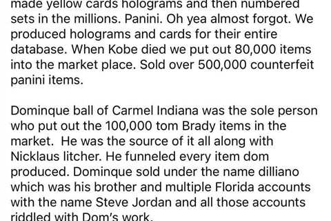 Memorabilia dealer found dead after alleged $350 million counterfeit confession on Facebook