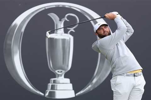 Even the weather can’t stop Scottie Scheffler’s brilliant British Open second round