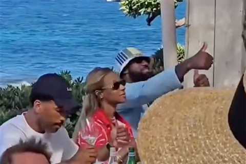 LeBron James seen partying with A-listers amid Lakers trade rumors