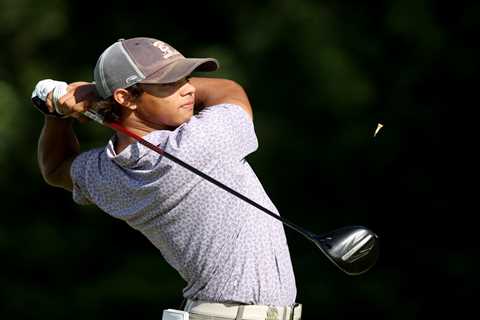 Charlie Woods misses cut at US Junior Amateur Championships