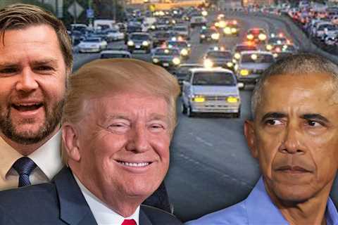 Donald Trump Posts Meme of Himself, J.D. Vance Chasing Obama in O.J.'s White Bronco