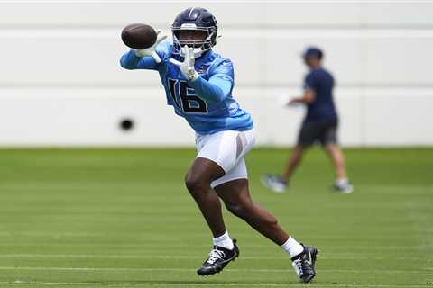 Treylon Burks fractures collarbone at training camp in Titans injury blow