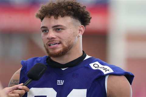 Giants’ Theo Johnson envisions ‘bigger role’ as he’s ‘full-go’ for sophomore campaign