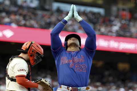 Mets’ offensive statement leads comeback to sweep Giants for seventh straight win
