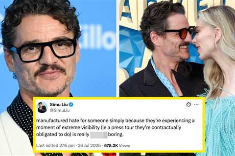 People Are Coming To Pedro Pascal's Defense After Some Suspicious Backlash Against Him And Vanessa..