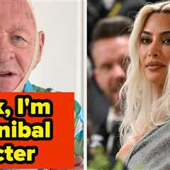 Kim Kardashian Responded To Anthony Hopkins Mocking Her New Face Shapewear