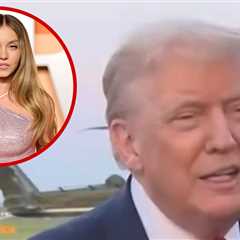 Donald Trump Says He Loves Sydney Sweeney's American Eagle Ad Campaign