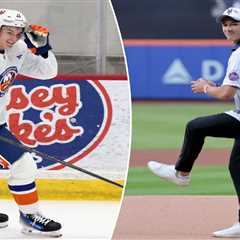Matthew Schaefer signs his Islanders rookie contract with new era set to begin