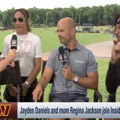 Jayden Daniels’ mom criticized by ex-ESPNer after Commanders training camp interview