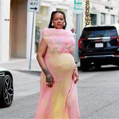 Rihanna Shows Off Baby Bump in Attention-Grabbing Outfit on L.A. Stroll