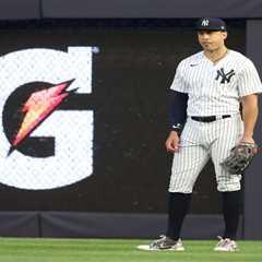Giancarlo Stanton returns to outfield first time in nearly two years as Yankees scramble for answers