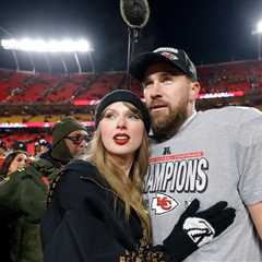 Taylor Swift Jokes She Might Upset a ‘Lot of Male Sports Fans’ by Appearing on Travis..
