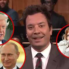 Jimmy Fallon Roasts Donald Trump Using Taylor Swift Songs