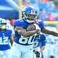 Montrell Washington among first batch of Giants cuts after highlight-reel start to camp