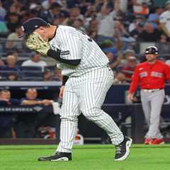 Yankees overmatched by Red Sox pitching again in shutout loss to drop seventh straight game in..