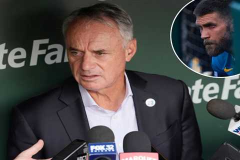 Rob Manfred opens up on heated clubhouse confrontation with Bryce Harper