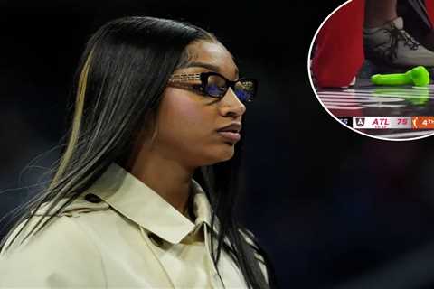 Angel Reese jokingly chides Fever player after latest WNBA game featuring flying sex toy