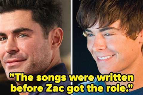 The High School Musical Director Responded To Rumors That Zac Efron Didn't Sing In The Movie
