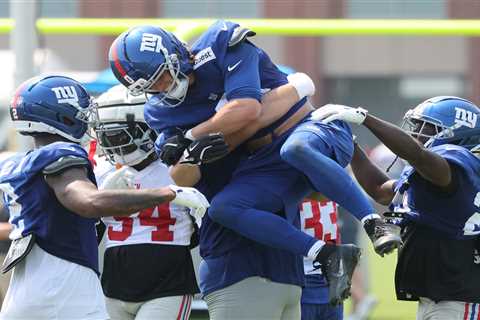 Gunner Olszewski surprises with stunning catch as Giants role is up for grabs in return from injury
