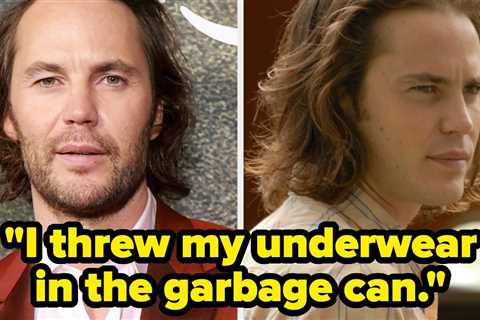 “I Threw My Underwear In The Garbage Can: Taylor Kitsch Revealed Why He Once Pooped His Pants At An ..