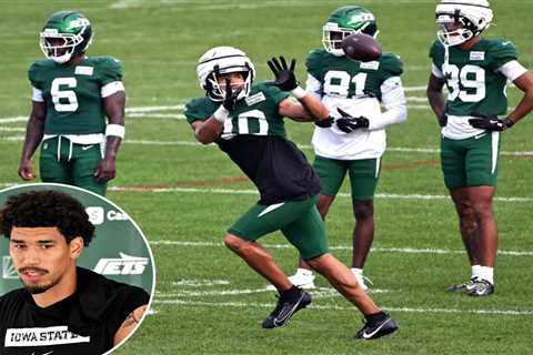Jets’ Allen Lazard out to prove he can be great regardless of Aaron Rodgers