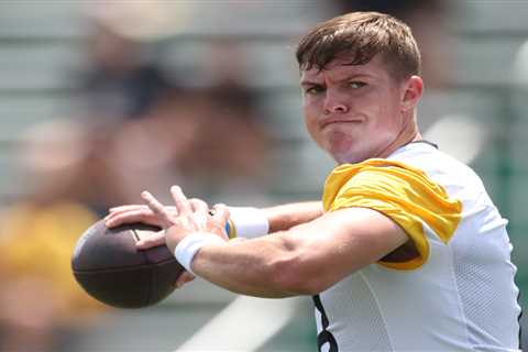 Steelers rookie QB Will Howard sidelined before preseason opener with bone fracture