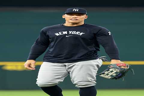 Aaron Judge reveals how elbow feels after throwing for first time in 12 days
