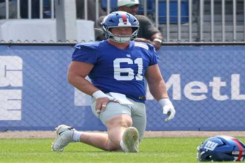 John Michael Schmitz is ready to finally reward Giants’ unwavering faith