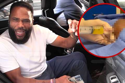 Anthony Anderson Says He's Good After Fluid Drained From Knee