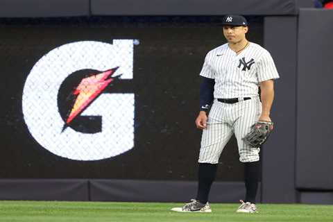 Giancarlo Stanton returns to outfield first time in nearly two years as Yankees scramble for answers