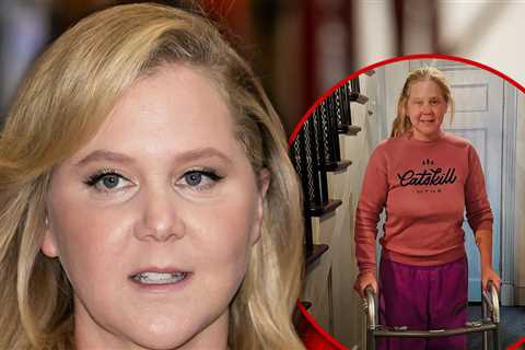Amy Schumer Shares Photo Using Walker After Spinal Surgery