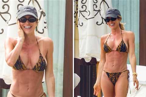 Kristin Cavallari Embraces Wild Side in Skimpy Animal-Print Bikini