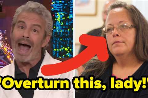 Andy Cohen Blasted Kim Davis With A Brutal Reminder About Her Marriages Amid Her Push To End Gay..