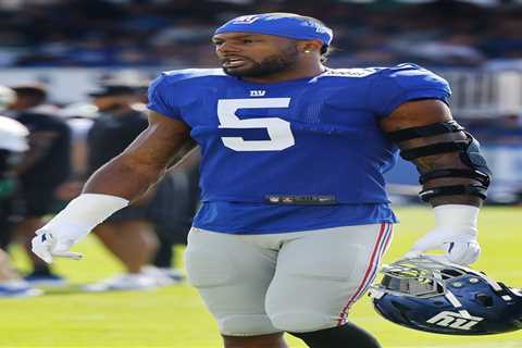 Kayvon Thibodeaux, Giants defense continue ‘race to the quarterback’ in Jets practices