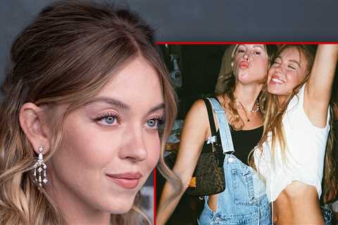 Sydney Sweeney Parties In Blue Jeans With Friends, Shows Off Stomach