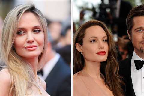 After She Finally Reached A Divorce Settlement With Brad Pitt Following An 8-Year Legal Battle,..