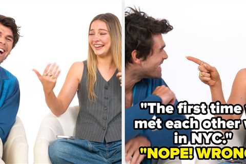 Madelyn Cline And KJ Apa Prove How Well They Know Each Other In This Hilariously Chaotic Costar Test