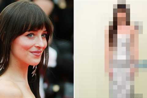 Dakota Johnson Wore A Dress That Looked Like Literal Foil To The Splitsville Premiere, And Somehow..