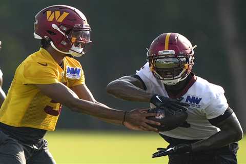 Brian Robinson Jr. excused from Commanders practice as trade rumors linger