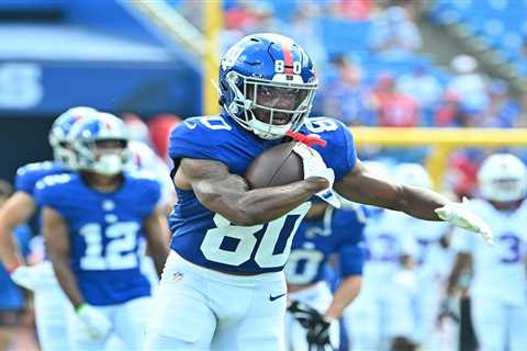 Montrell Washington among first batch of Giants cuts after highlight-reel start to camp