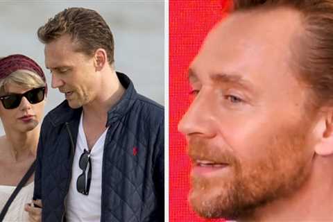 Tom Hiddleston Looked Seriously Uncomfortable When An Interviewer Brought Up Taylor Swift,..