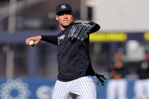 Aaron Judge takes big step toward Yankees outfield return