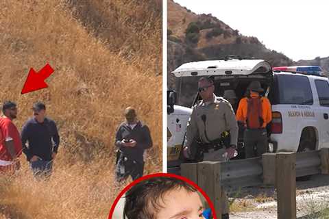 Emmanuel Haro's Dad Seen Helping Police Search for Son