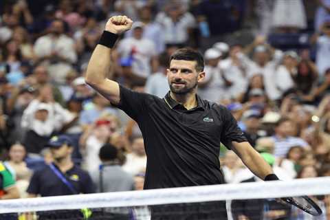 Novak Djokovic shakes off rust for sloppy win to start US Open after nearly six-week break