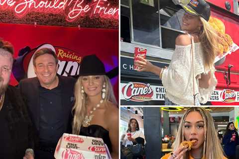 Celebrate Raising Cane's 29th Birthday With Stars Eating Cane's!