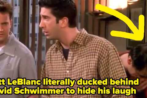 21 Times Actors Broke Character In TV Shows...And It Actually Made It Into The Episode